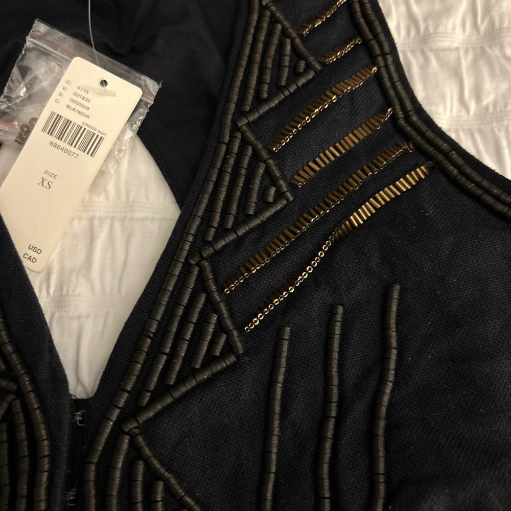 OB by Anthropologie Novelty Beaded Vest - Picture 7 of 9